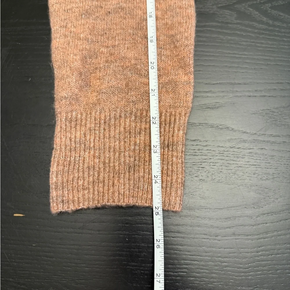 Marled by RC Warm Red Tan Knit Sweater Size XL - Picture 9 of 10